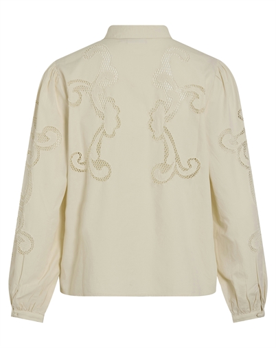 Vila - VIBelima Lace Skjorte - Birch